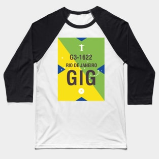 Airport Rio Baseball T-Shirt